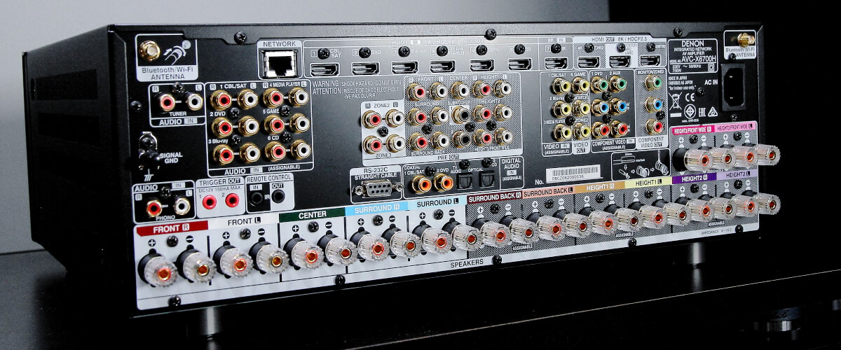 Denon AVR-X6700H sound
