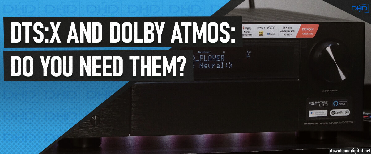 DTS:X and Dolby Atmos AV receiver