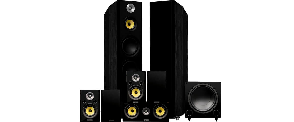 Fluance Home Theater 7.1 Speaker System Bundle features