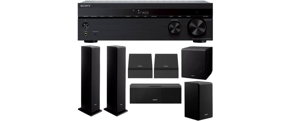 Sony STR-DH790 with SONY 8 Speaker System Bundle features
