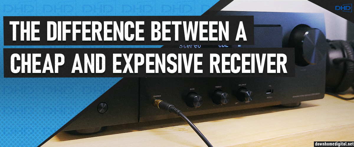 what’s the difference between a cheap and expensive stereo receiver?