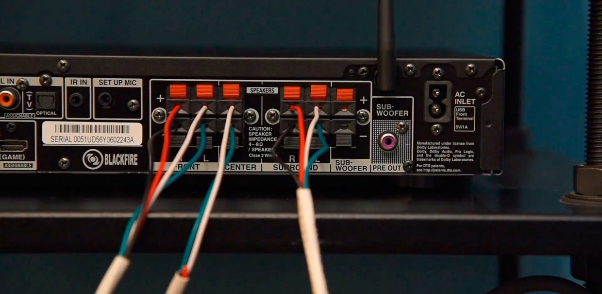 Wiring 4 speakers to a 2 channel receiver