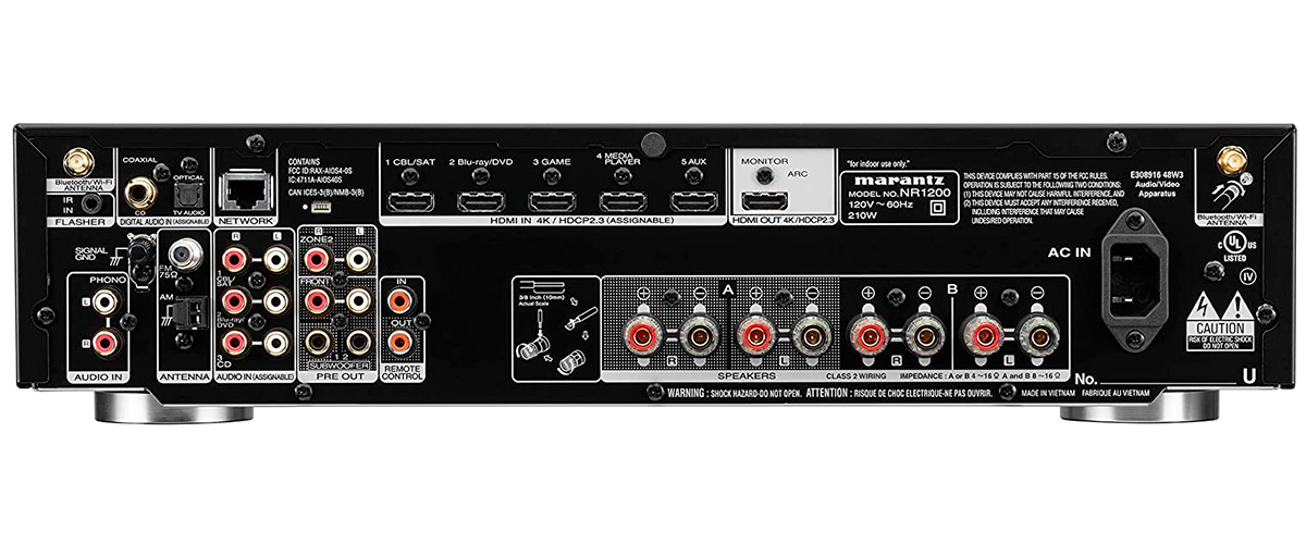 Marantz NR1200 back