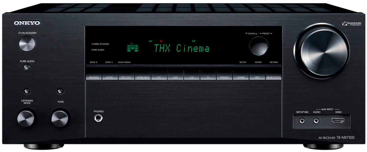 Onkyo TX-NR7100 front view