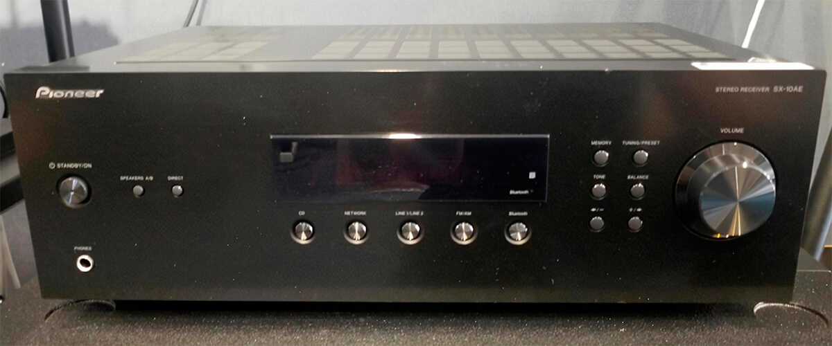 Pioneer SX-10AE front view