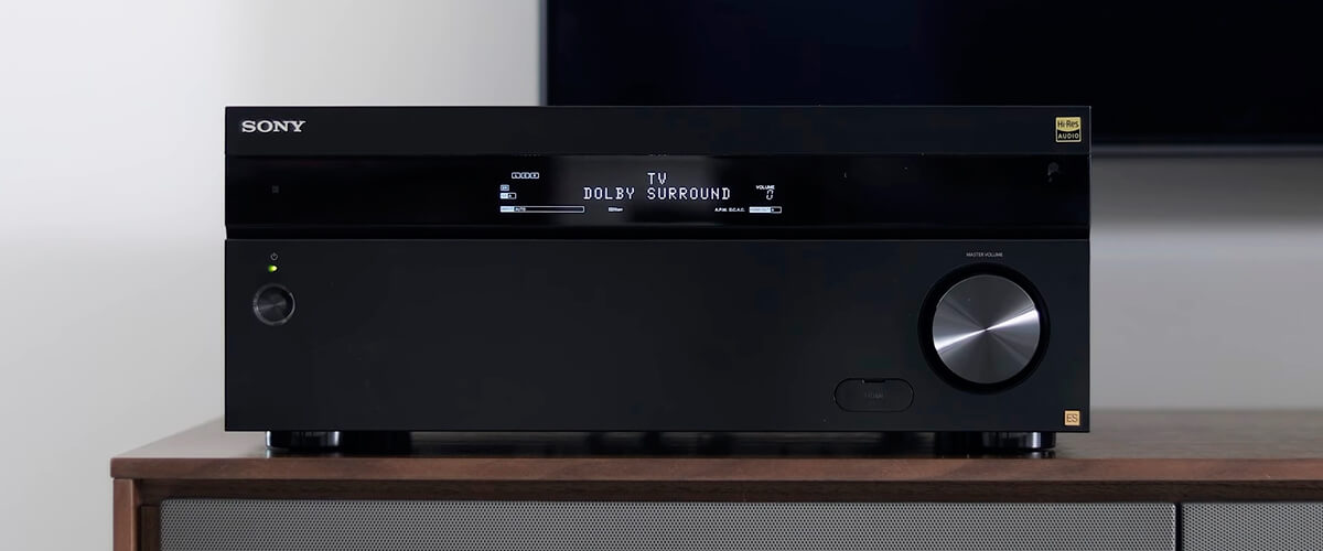 new sony av receiver