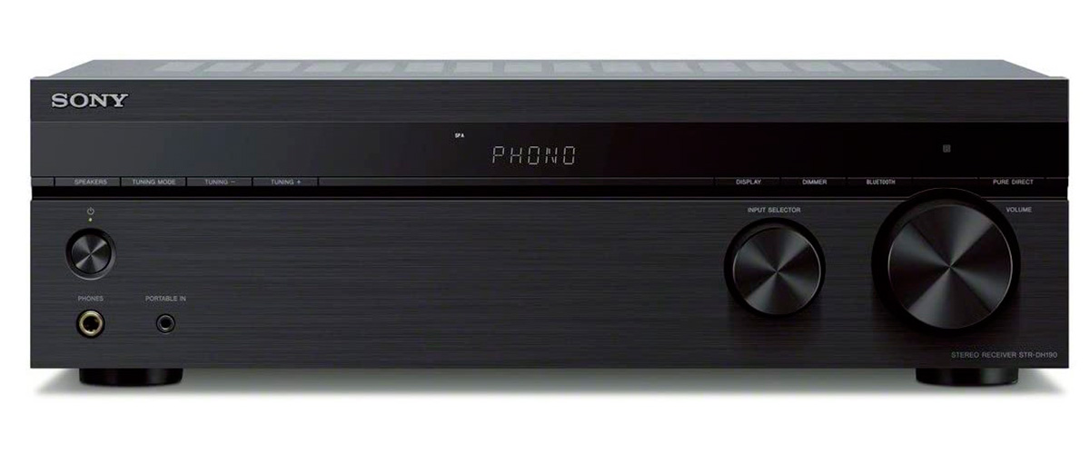 best stereo receiver with phono input and bluetooth