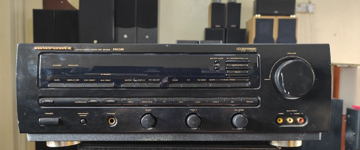 vintage av receiver marantz