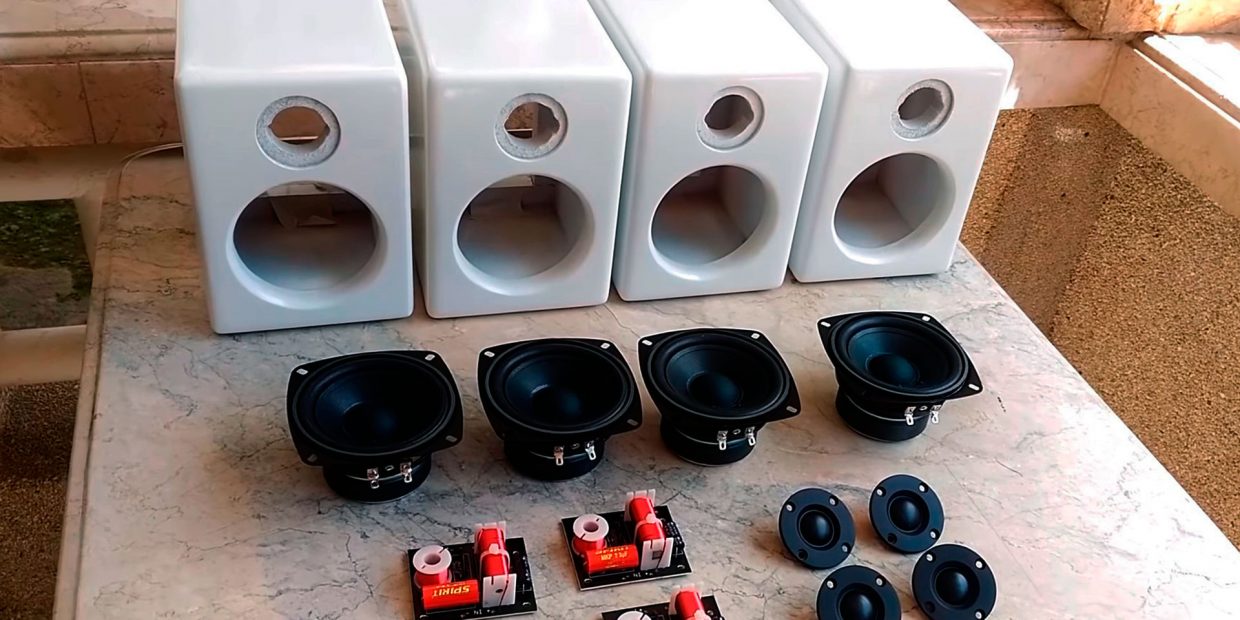 What makes the sound in your speakers?